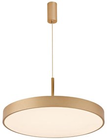 Azzardo AZ5089 - Lustră LED dimabilă pe cablu MARCELLO LED/30W/230V auriu + + telecomandă