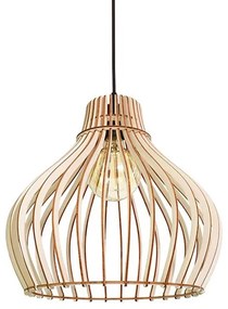 Candelabru pe cablu BARREL 2xE27/24W/230V