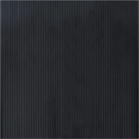 vidaXL Covor dreptunghiular, negru, 100x100 cm, bambus