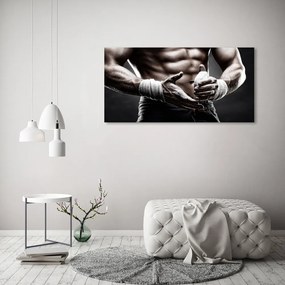 Tablou sticlă acrilică Clădire musculare