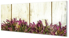 Tablouri acrilice placi de flori violet