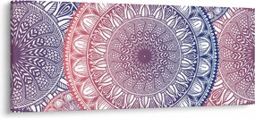 Tablou din mandale (120x50 cm)