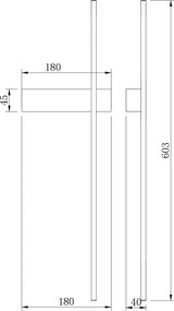 Zuma Line W4100-60BK - Lampă de perete LED ARCO, 8W/230V, CCT, neagră