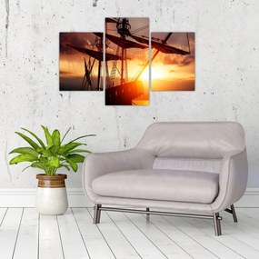 Tablou - Navă de pirați veche (90x60 cm)