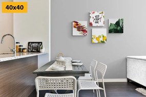 Set tablouri pentru bucătărie în stilul interesant