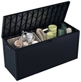 Cutie de grădină EMILY STORAGE BOX 280L Grafit