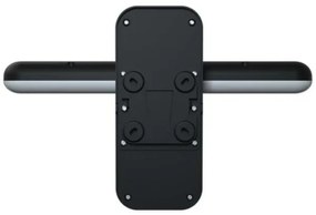 LED lampă solară de perete cu senzor, 15W, 3,2V, 4000K/6000K, IP65, negru