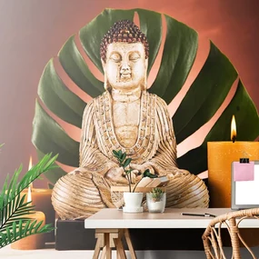 Fototapet Buddha cu natură moartă relaxantă
