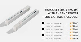 Sina trifazata neagra TRACK SET 1m ZZ AZ2987