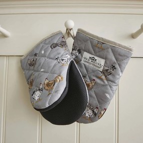 Set de mănuși de bucătărie 2 buc. din bumbac Hen House – Cooksmart ®