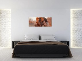 Tablou - Marele elefant african (120x50 cm)