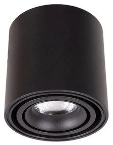 Spot LED aplicat Fix D-7cm negru