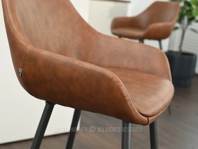 Scaun Miguel (maro + negru). Promo -18%. 1110725