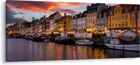 Tablou - Nyhavn, Copenhaga (120x50 cm)