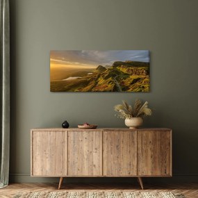 Tablou cu munți (120x50 cm)