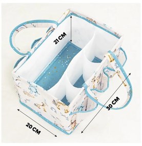 Organizator de jucării din material textil pentru copii – Mioli Decor