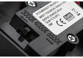 Aplică LED de exterior cu senzor Rabalux 77115 ZARAGOZA LED/9W/230V IP54 negru