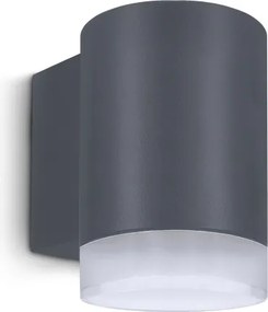 Brilagi - Aplică de perete LED RGBW pentru exterior MATERA 1xGU10/4,8W/230V antracit IP54