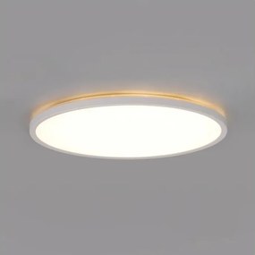 Corp de iluminat LED pentru baie cu senzor NIVERA, 12 W, 230 V, IP54, Ø 22,5 cm, alb + telecomandă