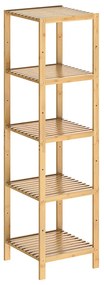 Deuba Raft din bambus - 140x33x33 cm