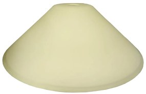 Abajur de rezervă din sticlă Rabalux MARIAN E27 d. 39 cm alb