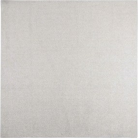 vidaXL Covoare de zonă Pătrat LUGO Crem și Gri 120 x 120 cm Poliester