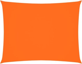 vidaXL Parasolar, portocaliu, 2,5x3,5m, țesătură oxford dreptunghiular