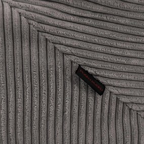 Fotoliu bean bag galben muștar cu tapițerie din catifea reiată Tube – SLOWDOWN