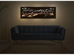 Li-Go 4778/A/4 - Decorațiune LED de perete LED/10W/5V 30000 mAh 120x40 cm stejar