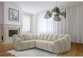 Colțar bej (cu colț pe partea stângă/în formă de ”L”) Shell – Miuform