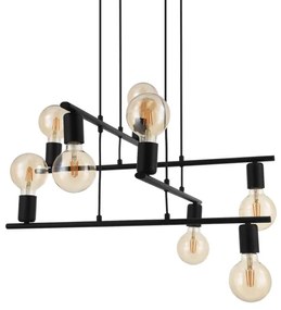 Eglo 98909 - Lustră pe cablu MEZZANA 8xE27/40W/230V