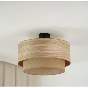 Brilagi - Lustr MONTANA BOHO 1xE27/15W/230V pr. 45 cm maro, montaj plafon