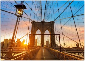 Tablou - Podul Brooklyn, Manhattan, New York (70x50 cm)