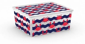 Cutie plastic KIS C pentru depozitare ANIMAL - M - crabi
