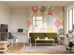 Comodă TV în decor de mesteacăn 153x48 cm Dante - Queer Eye