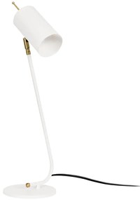 Veioză albă cu abajur din metal (înălțime 55 cm) Sivani – Opviq lights