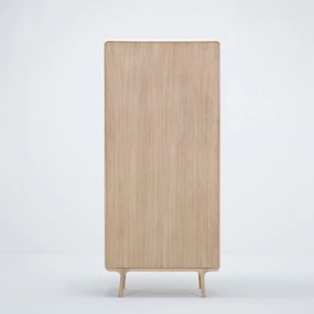 Șifonier din lemn masiv de stejar cu 2 sertare Gazzda Fawn