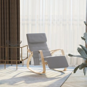 HomCom fotoliu leagan confortabil, 66,5x88x97,5 cm | AOSOM RO