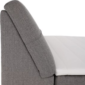 Pat electric reglabil, cu arcuri, gri, 120x200, GERONA NEW