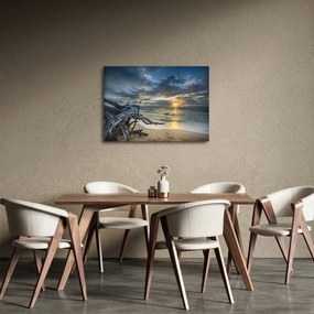 Tablou cu marea în apus de soare (70x50 cm)