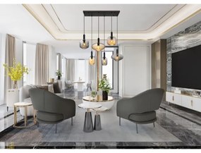 Lustră suspendată pe cablu VALLETTA 6xE27/60W/230V - Globo 15719-6