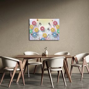 Tablou - Lunca colorată (70x50 cm)