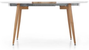 Masa extensibila Edward Honey Oak - L 120-200 x l 100 x h 75 cm