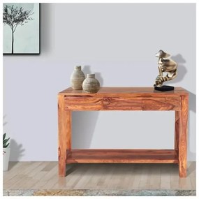 Masă consolă GANI 76x130 cm lemn masiv/palisandru