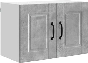 vidaXL Dulap de bucătărie Gri din beton 60 x 31 x 40 cm Lemn compozit