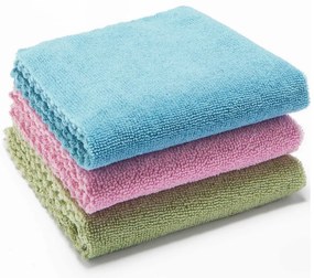 Set de 3 lavete din microfibre reciclate Vileda, 30 x 30 cm
