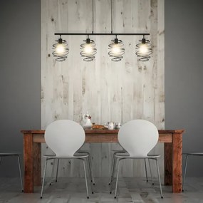 Briloner 4871-045 - Lustră suspendată pe cablu 4xE27/60W/230V