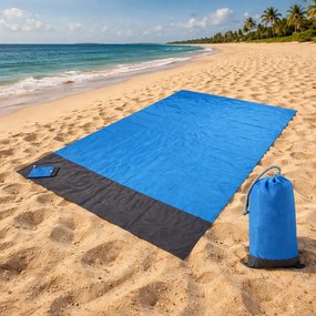 Zaparkorun Pătură mare pentru plajă sau natură - albrasta