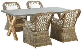 Set mobilier de grădină Marolbia (bej). 1081264