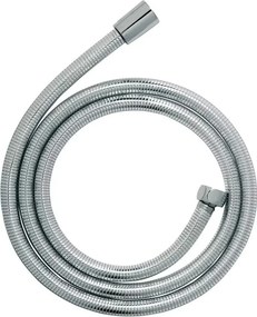 Furtun de dus flexibil Ferro Silver Flex argintiu 150 cm